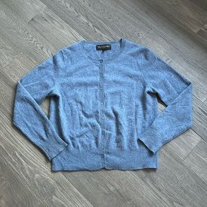 🔥Hudson’s Bay Company🔥 | 100% cashmere light blue button up cardigan sweater